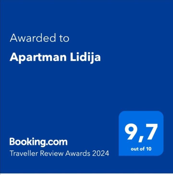 Apartman Lidija Dinjiška Buitenkant foto
